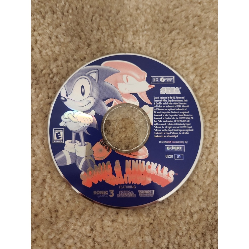 Sonic & Knuckles Collection (PC, 1999) UNTESTED